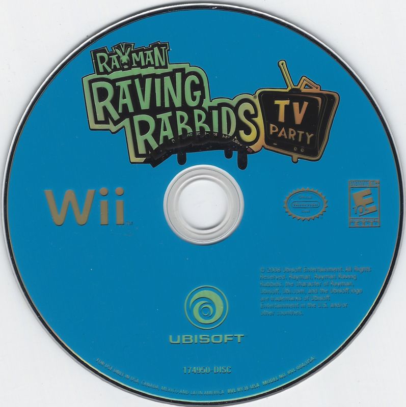Rayman: Raving Rabbids TV Party | Wii | physical media | region=North America | source-country=United States | zypher-v2 | moby-3962fe51ffa0 | Data by MobyGames.com