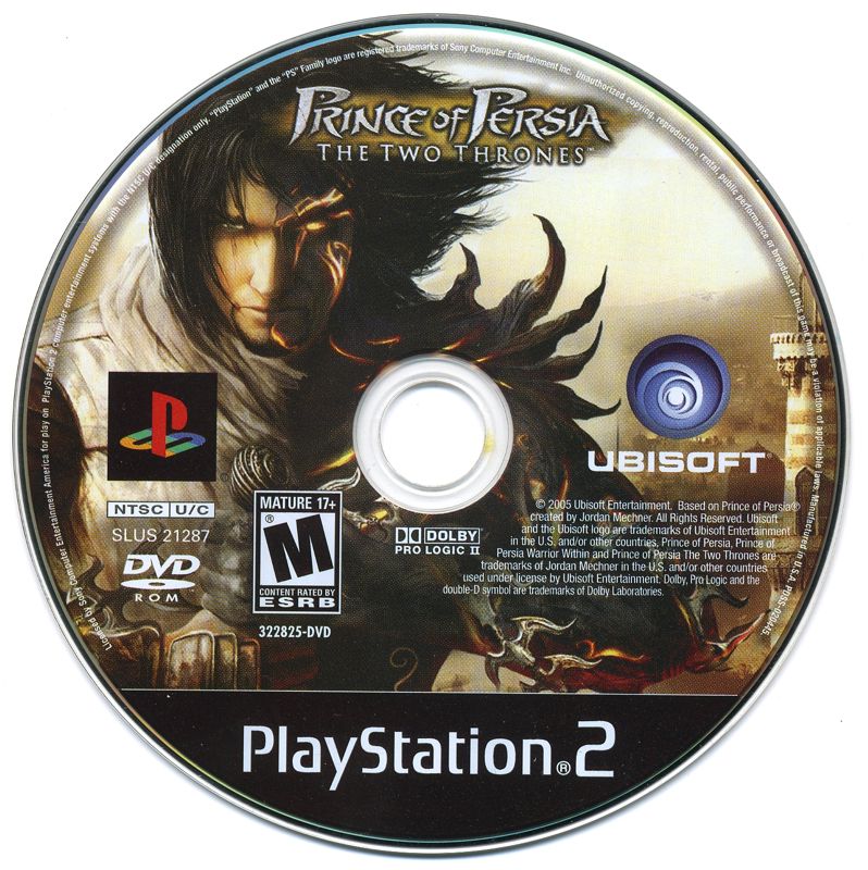 Prince of Persia: The Two Thrones | PlayStation 2 | physical media | region=North America | source-country=Canada,United States | zypher-v2 | moby-3a62dcbd68ec | Data by MobyGames.com