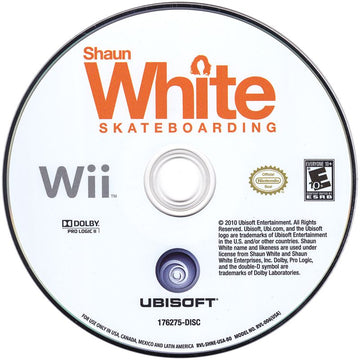 Shaun White Skateboarding | Wii | physical media | region=North America | source-country=United States | zypher-v2 | moby-98679292721d | Data by MobyGames.com