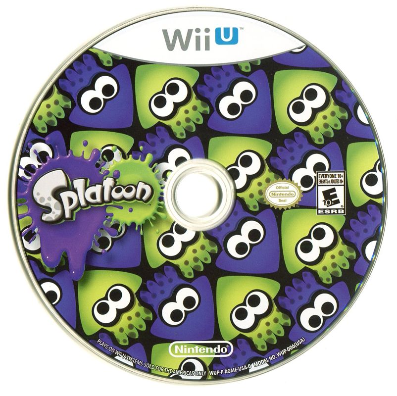 Splatoon | Wii U | physical media | region=North America | source-country=Canada,Mexico,United States | zypher-v2 | moby-675f2d6ac4a9 | Data by MobyGames.com
