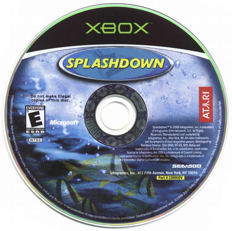 
Splashdown | Xbox | physical media | Data by MobyGames.com