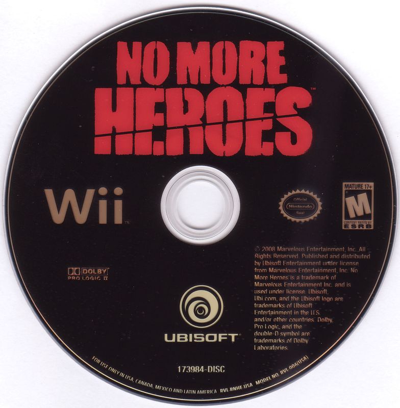 No More Heroes | Wii | physical media | region=North America | source-country=United States | zypher-v2 | moby-800d647b8b99 | Data by MobyGames.com