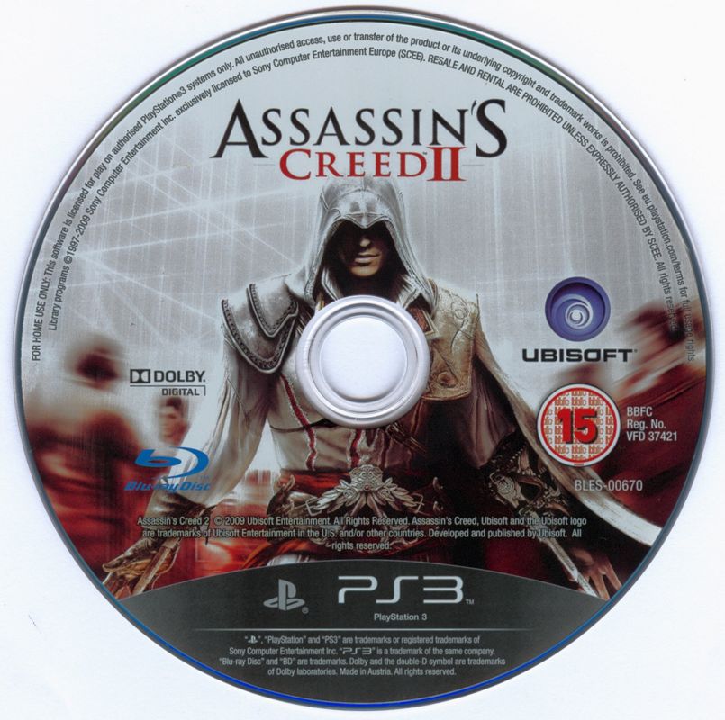 Assassin's Creed II | PlayStation 3 | physical media | region=PAL | source-country=United Kingdom | zypher-v2 | moby-5fc629c12342 | Data by MobyGames.com