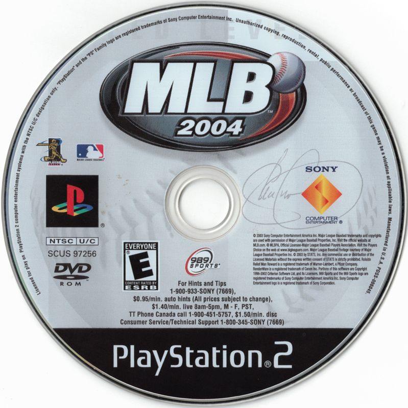 MLB 2004 | PlayStation 2 | physical media | Region: North America | source-country=Canada,United States | Data by MobyGames.com