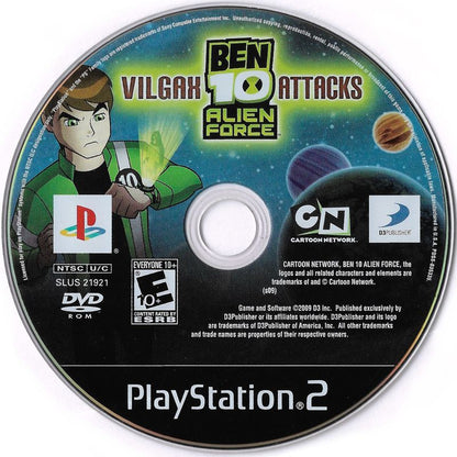 
Ben 10: Alien Force - Vilgax Attacks | PlayStation 2 | physical media | Region: North America | source-country=United States | Data by MobyGames.com