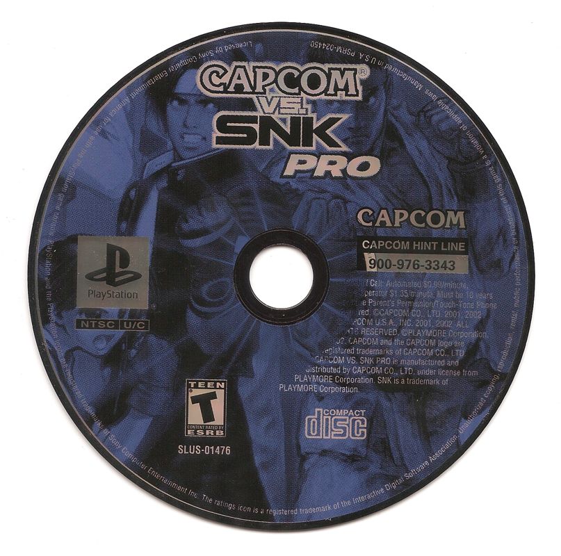 Capcom vs. SNK Pro | PlayStation | physical media | Data by MobyGames.com