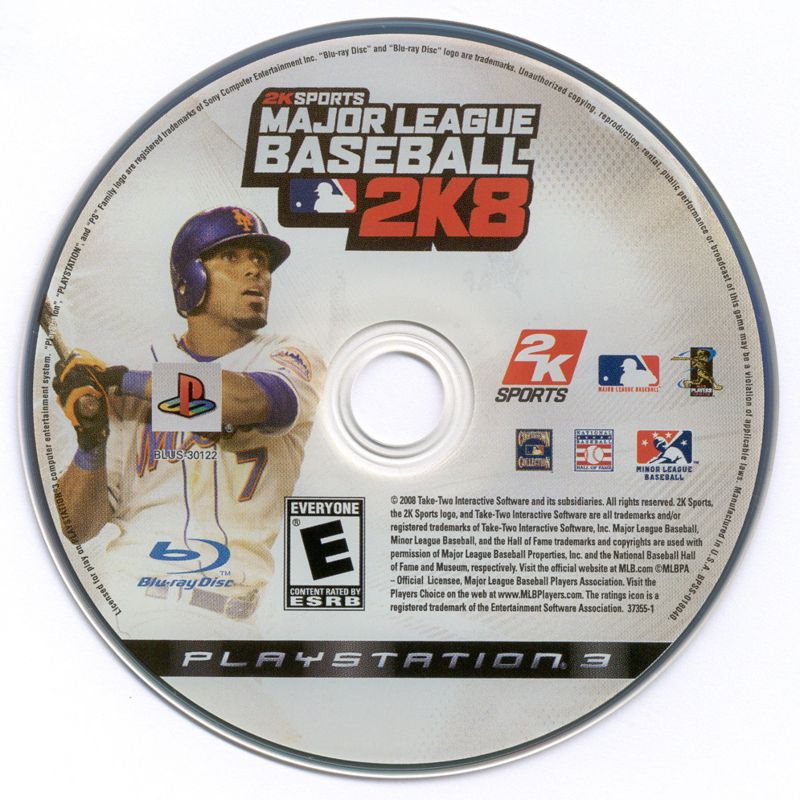 
Major League Baseball 2K8 | PlayStation 3 | physical media | Data by MobyGames.com