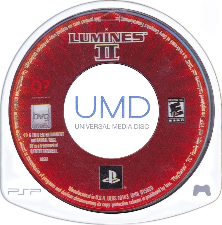 
Lumines II | PSP | physical media | Region: North America | source-country=Canada,United States | Data by MobyGames.com