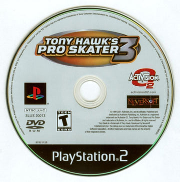 Tony Hawk's Pro Skater 3 | PlayStation 2 | physical media | region=North America | source-country=Canada,United States | zypher-v2 | moby-63a9c9dab33a | Data by MobyGames.com