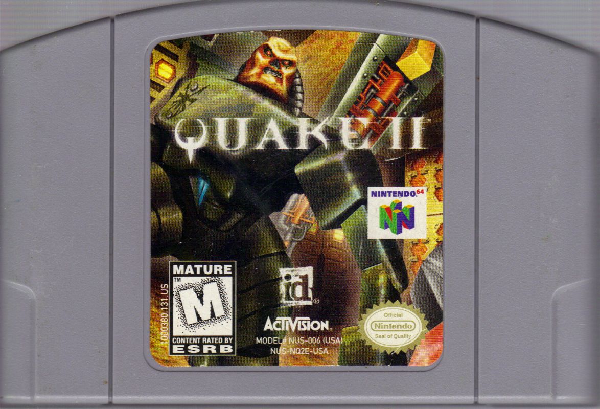 Quake II | Nintendo 64 | physical media | Data by MobyGames.com