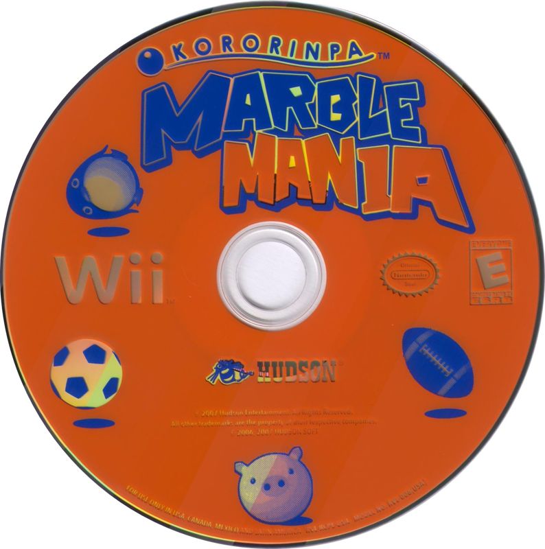 Kororinpa: Marble Mania | Wii | physical media | region=North America | source-country=Canada,Mexico,United States | zypher-v2 | moby-60c2cf3bd6ee | Data by MobyGames.com