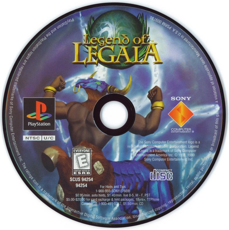 
Legend of Legaia | PlayStation | physical media | Data by MobyGames.com