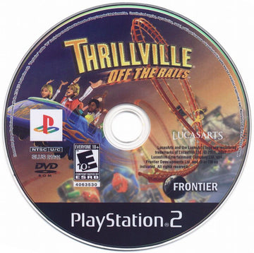 Thrillville: Off the Rails | PlayStation 2 | physical media | region=North America | source-country=United States | zypher-v2 | moby-e732dec18615 | Data by MobyGames.com