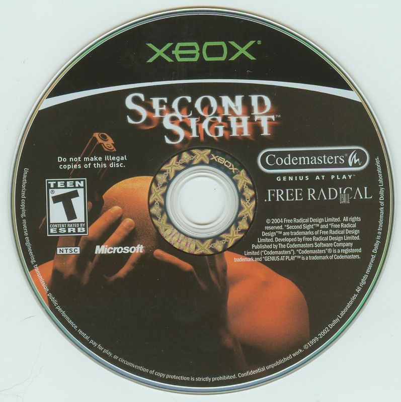 
Second Sight | Xbox | physical media | Data by MobyGames.com