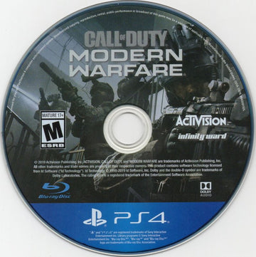Call of Duty: Modern Warfare | PlayStation 4 | physical media | region=North America | source-country=United States | zypher-v2 | moby-1f324fd574b8 | Data by MobyGames.com
