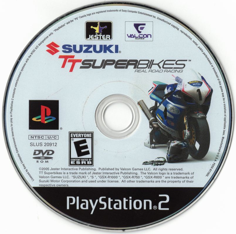Suzuki TT Superbikes: Real Road Racing | PlayStation 2 | physical media | region=North America | source-country=Canada,United States | zypher-v2 | moby-54c5660d331d | Data by MobyGames.com