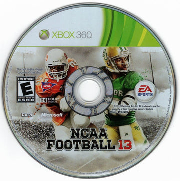 NCAA Football 13 | Xbox 360 | physical media | region=North America | source-country=United States | zypher-v2 | moby-0cf6ba29cffc | Data by MobyGames.com