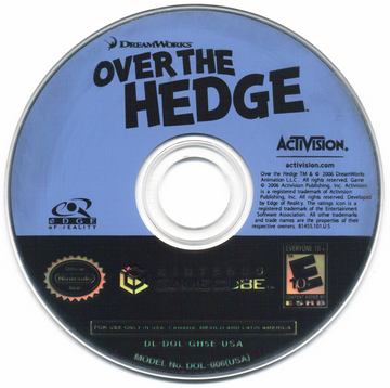 
Over the Hedge | GameCube | physical media | Data by MobyGames.com