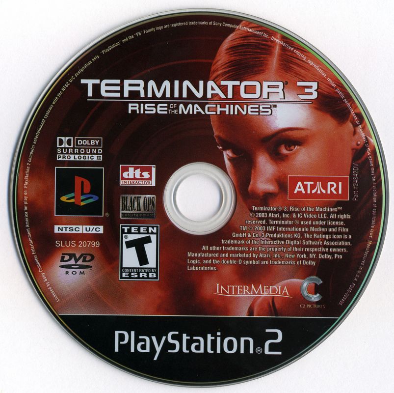 
Terminator 3: Rise of the Machines | PlayStation 2 | physical media | Region: North America | source-country=United States | Data by MobyGames.com