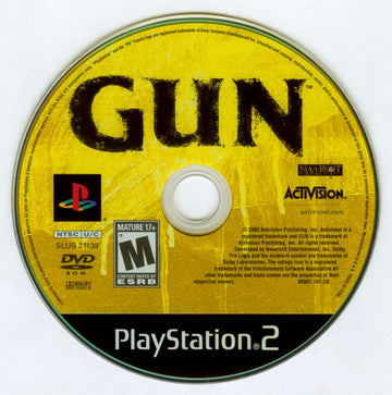 
Gun | PlayStation 2 | physical media | Data by MobyGames.com