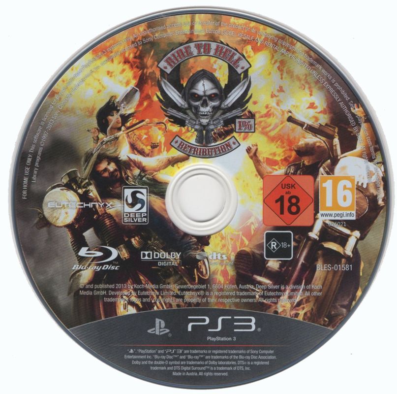 
Ride to Hell: Retribution | PlayStation 3 | physical media | Data by MobyGames.com