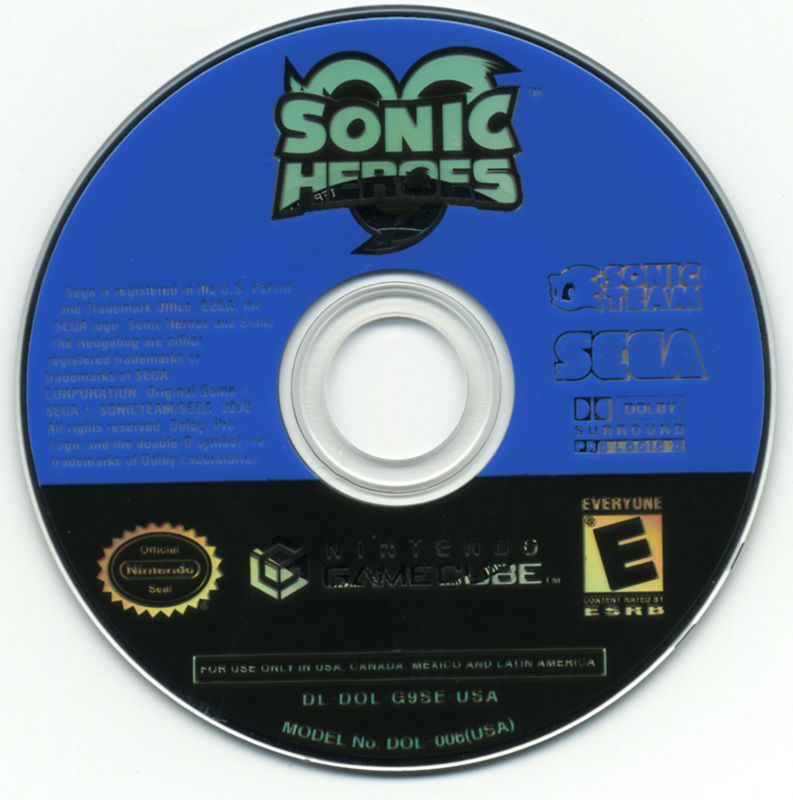 Sonic Heroes | GameCube | physical media | region=North America | source-country=United States | zypher-v2 | moby-c2b21ed38186 | Data by MobyGames.com
