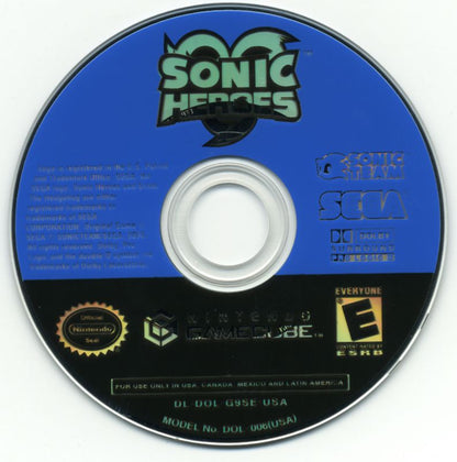 Sonic Heroes | GameCube | physical media | region=North America | source-country=United States | zypher-v2 | moby-c2b21ed38186 | Data by MobyGames.com