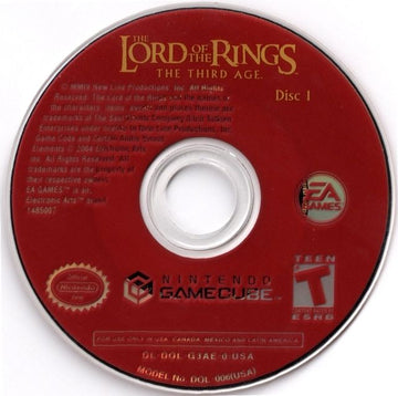 The Lord of the Rings: The Third Age | GameCube | physical media | region=North America | source-country=United States | zypher-v2 | moby-53dde51278b2 | Data by MobyGames.com