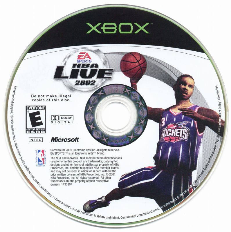 NBA Live 2002 | Xbox | physical media | Data by MobyGames.com