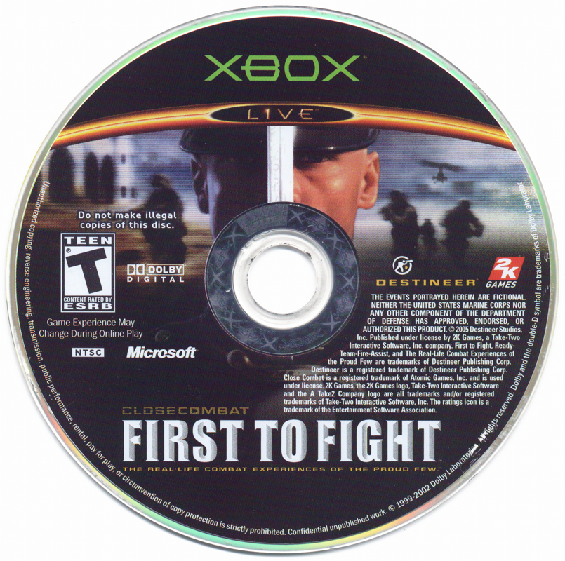 
Close Combat: First to Fight | Xbox | physical media | Data by MobyGames.com