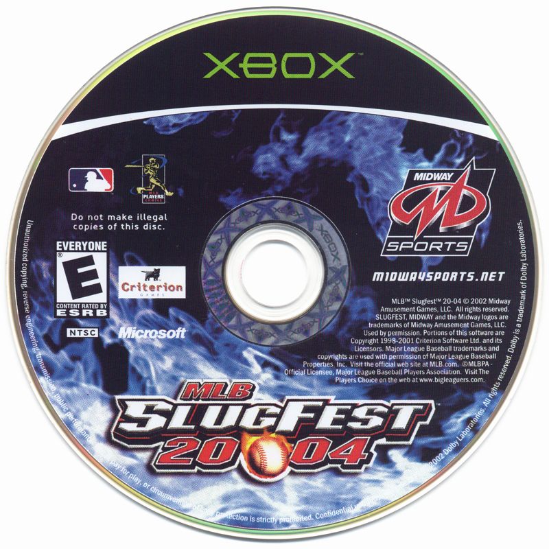 
MLB SlugFest 20-04 | Xbox | physical media | Data by MobyGames.com