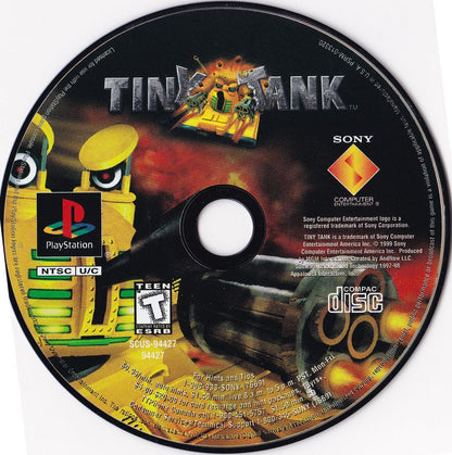 
Tiny Tank | PlayStation | physical media | Data by MobyGames.com
