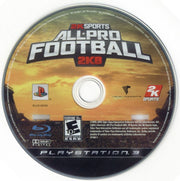 
All-Pro Football 2K8 | PlayStation 3 | physical media | Region: North America | source-country=United States | Data by MobyGames.com