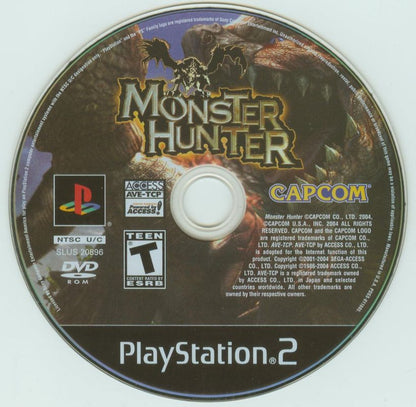 
Monster Hunter | PlayStation 2 | physical media | Region: North America | source-country=United States | Data by MobyGames.com
