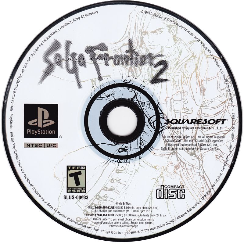 
SaGa Frontier 2 | PlayStation | physical media | Region: North America | source-country=United States | Data by MobyGames.com