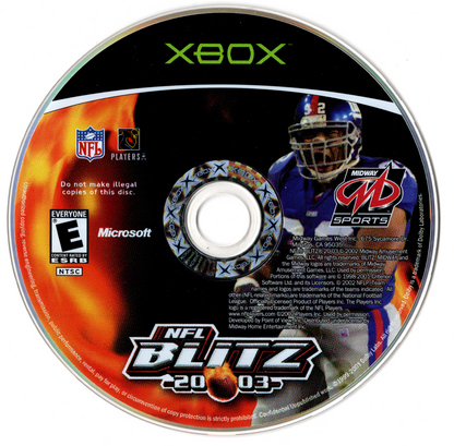 NFL Blitz 20-03 | Xbox | physical media | region=North America | source-country=United States | zypher-v2 | moby-fa27252cfe47 | Data by MobyGames.com
