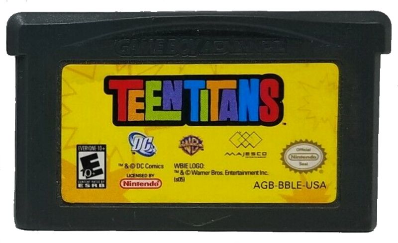 Teen Titans | Game Boy Advance | physical media | Data by MobyGames.com