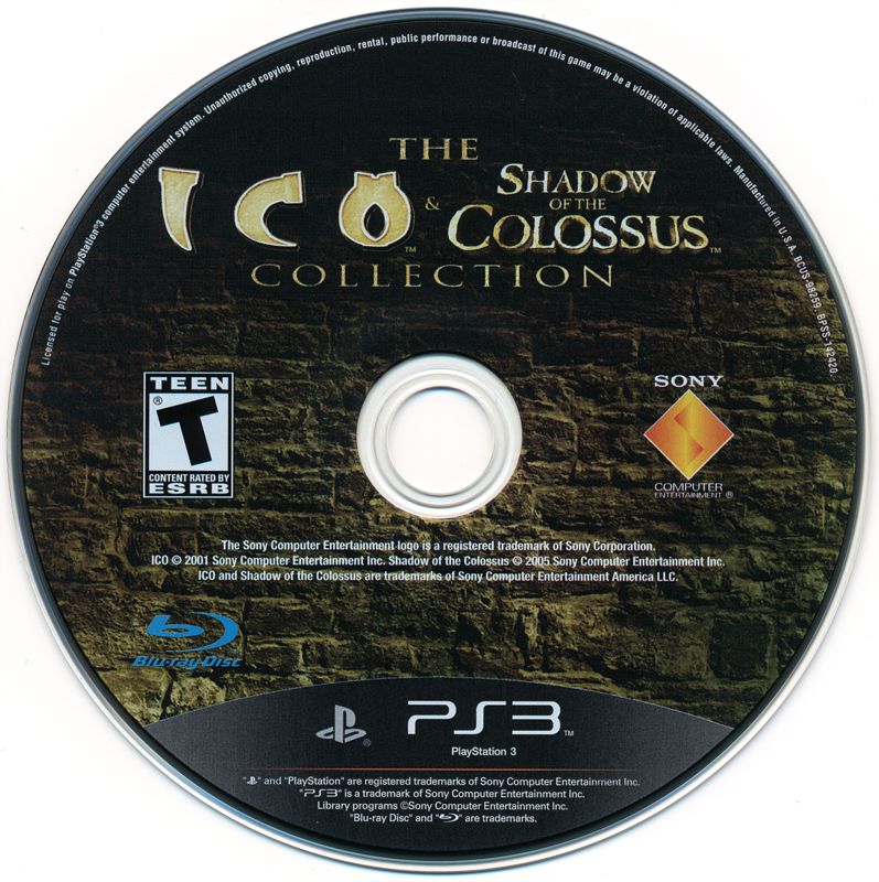 The Ico & Shadow of the Colossus Collection | PlayStation 3 | physical media | region=North America | source-country=United States | zypher-v2 | moby-6b75d55cb43a | Data by MobyGames.com