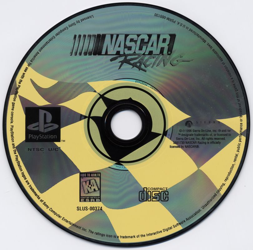 
NASCAR Racing | PlayStation | physical media | Region: North America | source-country=United States | Data by MobyGames.com