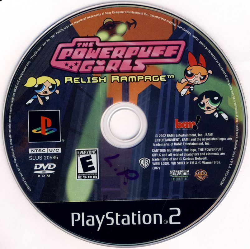 
The Powerpuff Girls: Relish Rampage | PlayStation 2 | physical media | Data by MobyGames.com