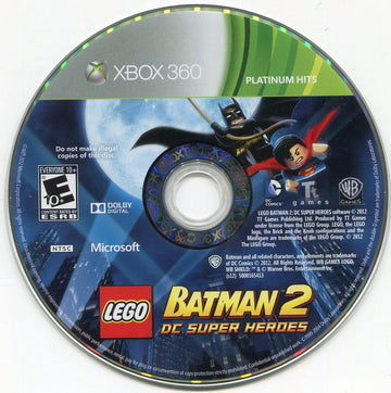 LEGO Batman 2: DC Super Heroes | Xbox 360 | physical media | region=North America | source-country=United States | zypher-v2 | moby-11d669ccf8d6 | Data by MobyGames.com