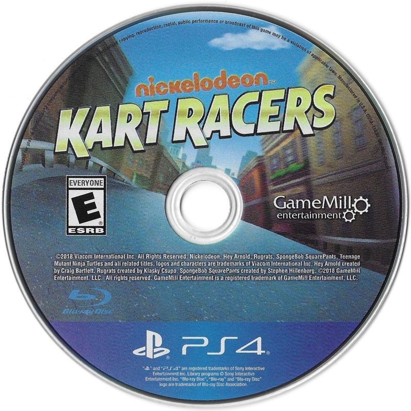 
Nickelodeon Kart Racers | PlayStation 4 | physical media | Data by MobyGames.com