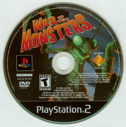 War of the Monsters | PlayStation 2 | physical media | region=North America | source-country=Canada,United States | zypher-v2 | moby-3cfafe75862d | Data by MobyGames.com