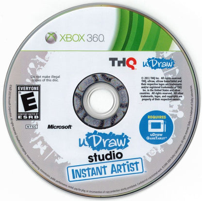 
uDraw Studio: Instant Artist | Xbox 360 | physical media | Region: North America | source-country=United States | Data by MobyGames.com