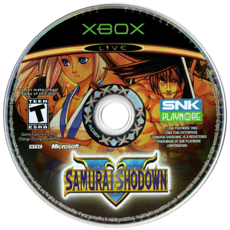 
Samurai Shodown V | Xbox | physical media | Data by MobyGames.com