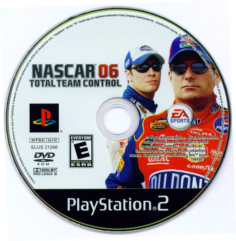 NASCAR 06: Total Team Control | PlayStation 2 | physical media | region=North America | source-country=United States | zypher-v2 | moby-53fd85883098 | Data by MobyGames.com