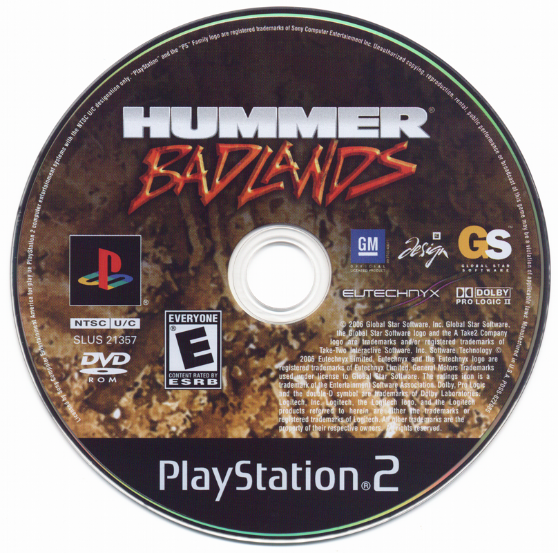 Hummer: Badlands | PlayStation 2 | physical media | region=North America | source-country=United States | zypher-v2 | moby-5beebf879ee0 | Data by MobyGames.com