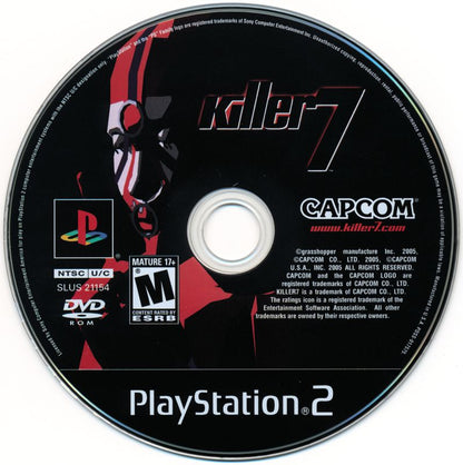 
Killer7 | PlayStation 2 | physical media | Region: North America | source-country=United States | Data by MobyGames.com