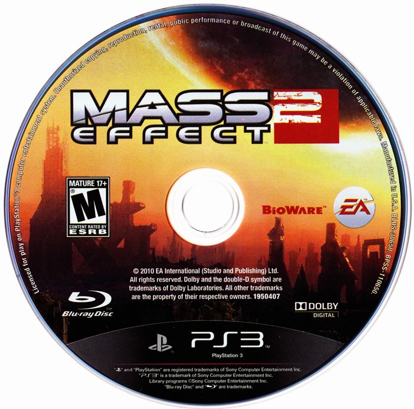 
Mass Effect 2 | PlayStation 3 | physical media | Region: North America | source-country=United States | Data by MobyGames.com