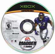 Madden NFL 2005 | Xbox | physical media | region=North America | source-country=United States | zypher-v2 | moby-da052db31d80 | Data by MobyGames.com
